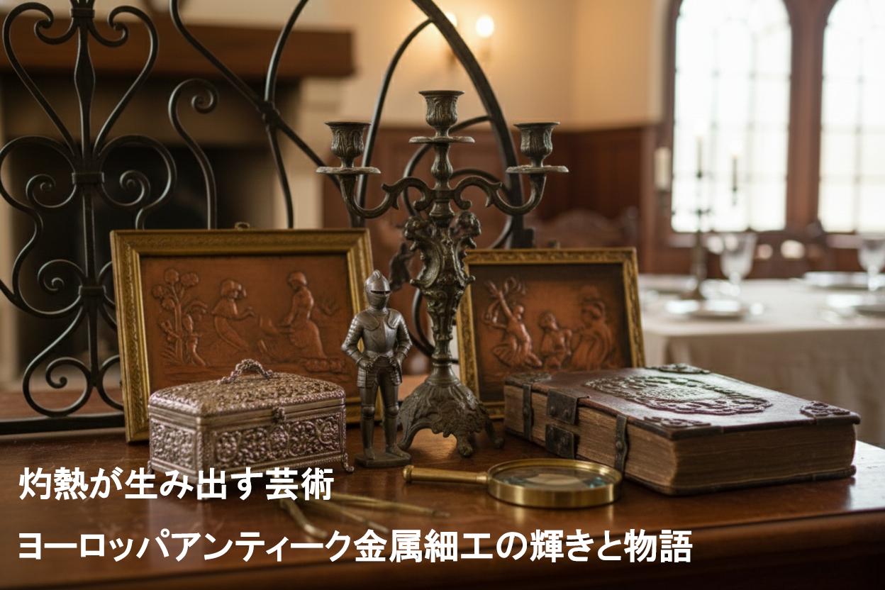 灼熱が生み出す芸術：ヨーロッパアンティーク”金属細工”の輝きと物語