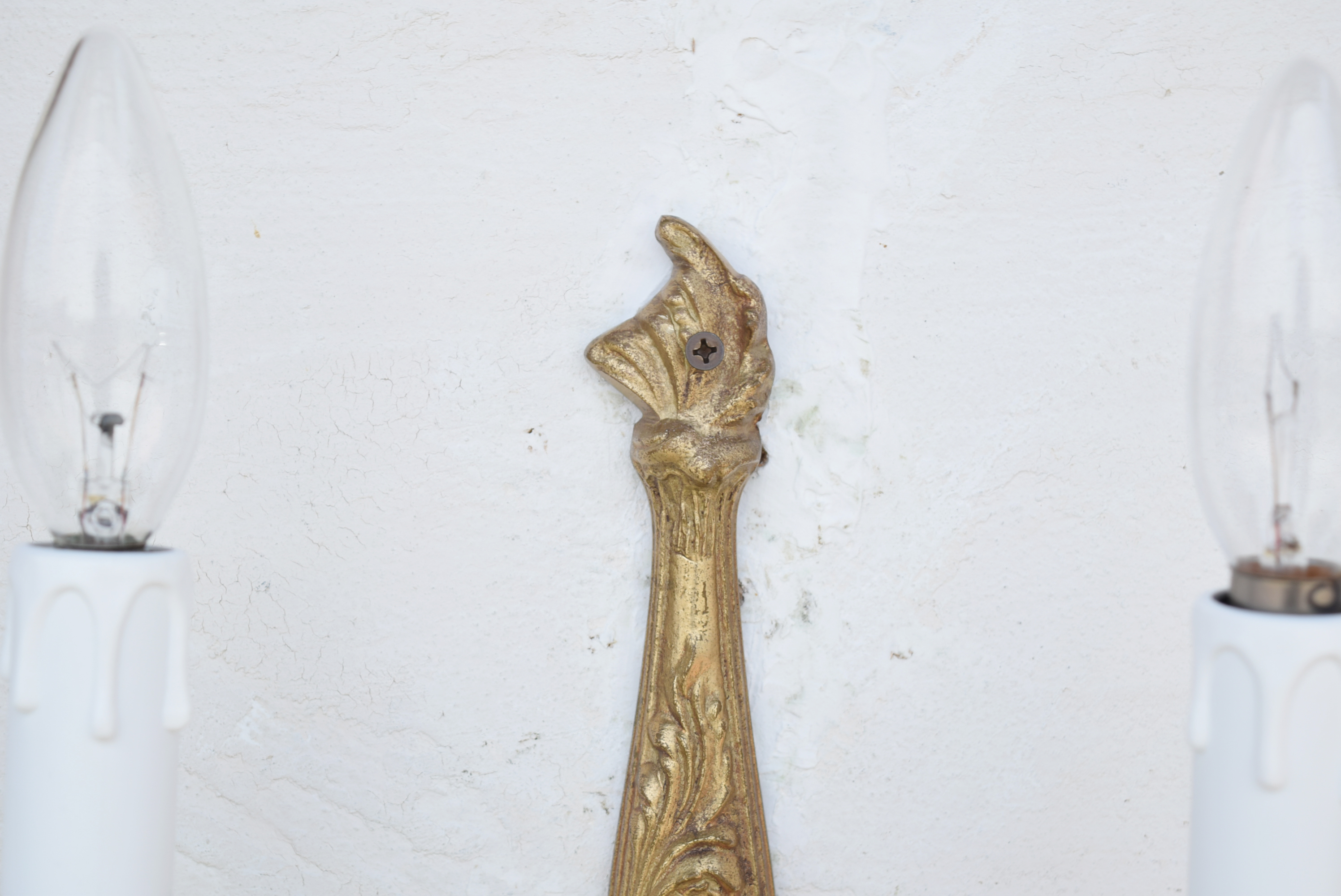 パルテノン アンティーク / 魅力的なシルエットのペア2灯式ウォール