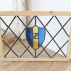 モチーフ以外はクリアガラスで出来たステンドグラス【7731-B】