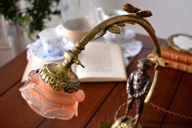 スタンドランプ(1灯式)　シェード付き　sl70