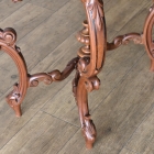 職人技の彫刻装飾が美しいハイクオリティセンターテーブル　【ds11-10】