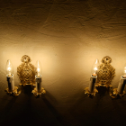 wl218-1　ペア2灯式ウォールランプ