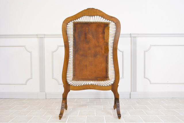 鳥がデザインされたファイヤースクリーン【40268】