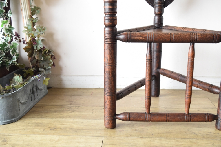 ヴィクトリア時代のターナーズチェア【c98-4】