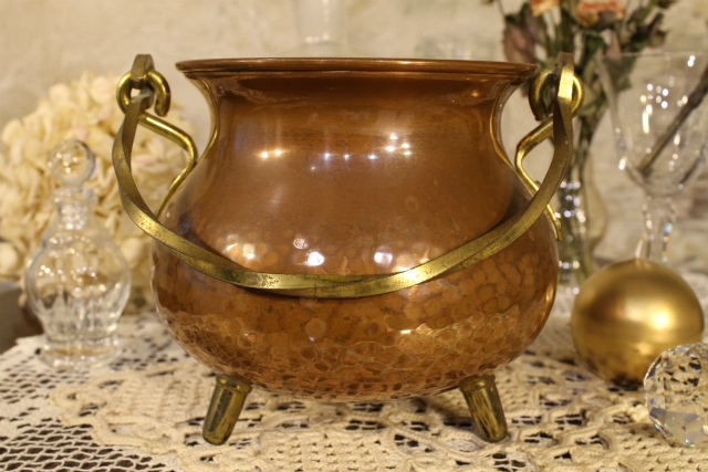 Copper/Brass pot 鍋　K-339
