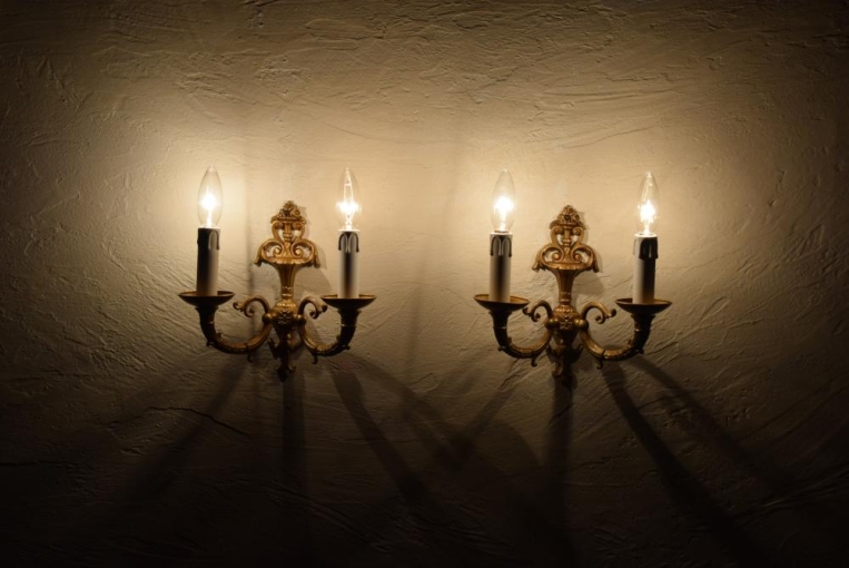 wl171-4　ペア　2灯式ウォールランプ