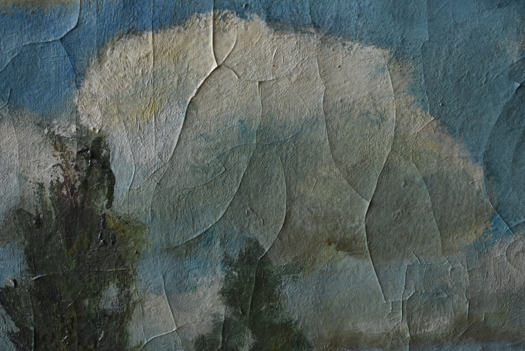 絵画　農場　【2055】