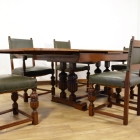 ドローリーフダイニングテーブル　00032-5