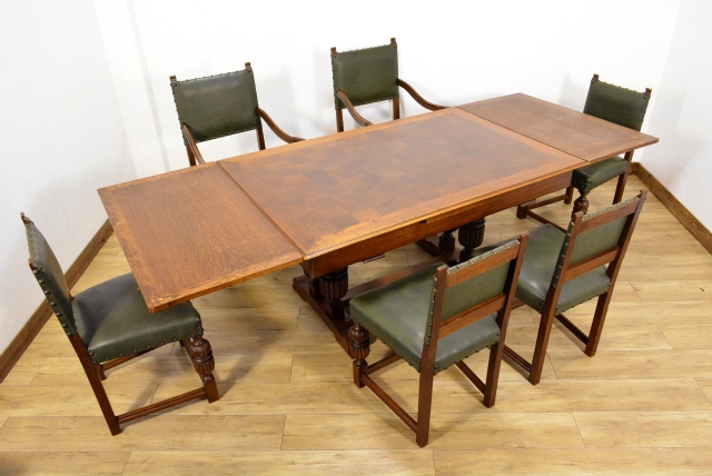 ドローリーフダイニングテーブル　00032-5