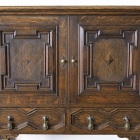 イギリス・アールデコ期に作られたカップボード【k9】