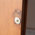 アーチの優美さが際立つ上品なブックキャビネット【9136】