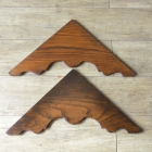 k154　オークコーナーキャビネット