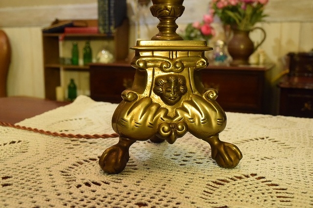 スタンドランプ(1灯式)　シェード付き　6289