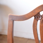 c219-2　ヘップルホワイトアームチェア