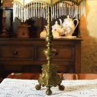 スタンドランプ(1灯式)　シェード付き　6289