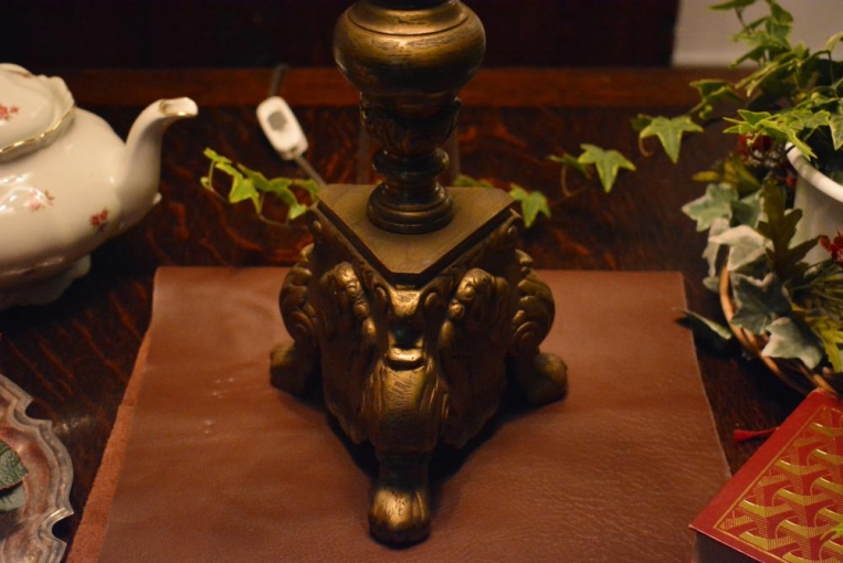 6353　スタンドランプ　3灯式　