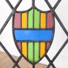 モチーフ以外はクリアガラスで出来たステンドグラス【7731-D】