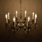 静謐な輝きを放つクラシカルな8灯式シャンデリア【sy85】