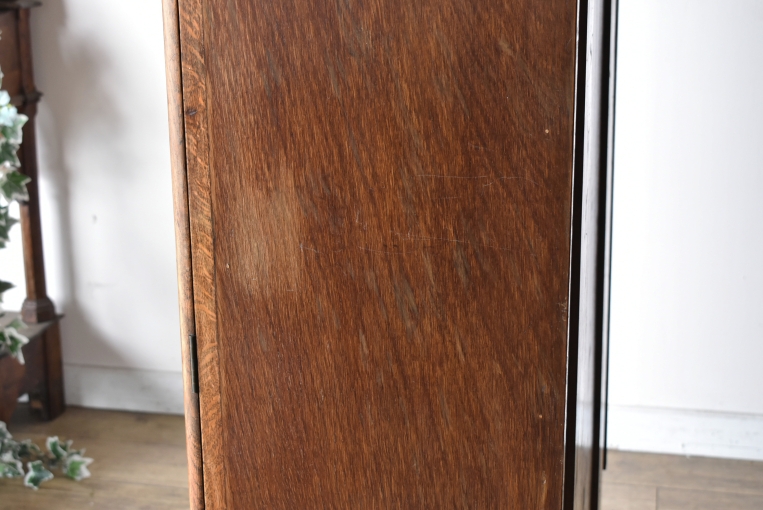 アールデコスタイルのオークキャビネット【k189】