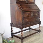 d69　スラントフロントビューローブックケース