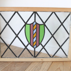 カラフルなガラスが用いられたステンドグラス【7738-C】