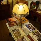 スタンドランプ(1灯式)　シェード付き　6289