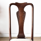 美しいクイーンアンチェア　4脚セット【c296-1】