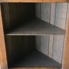 k154　オークコーナーキャビネット