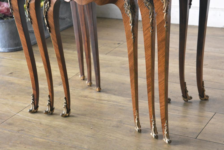 t224　ウォールナットネストテーブル