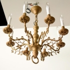 sy345  8灯式シャンデリア