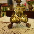 スタンドランプ(1灯式)　シェード付き　6289