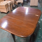 t222　マホガニーゲートレッグテーブル