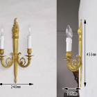 wl175-2  2灯式ウォールランプ