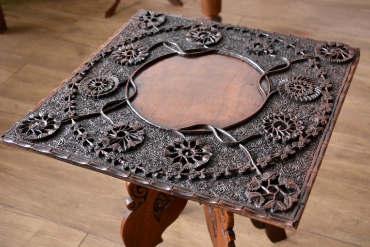 折り畳み式カーヴィングテーブル【1110】