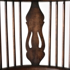 味わい深いスピンドルバックアームチェア【c307】