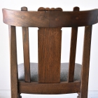 全てが無垢材で出来たダイニングチェア　4脚セット【c264】