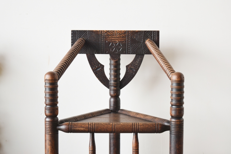 ヴィクトリア時代のターナーズチェア【c98-4】