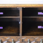 イギリス・アールデコ期に作られたカップボード【k9】