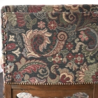 アンティークならではの生地が目を引くアームチェア【c35】