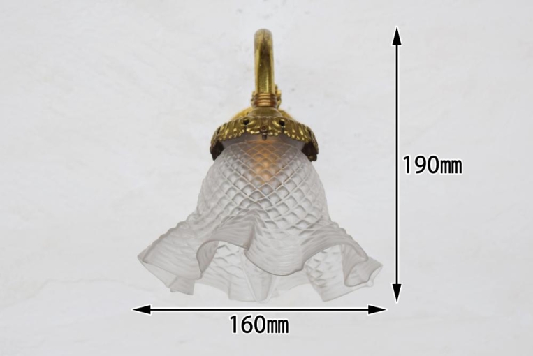 wl166　1灯式ペアウォールランプ　シェード付き