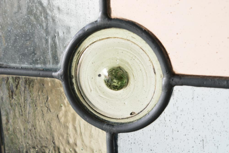 7022　絵付けステンドグラス