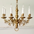 sy345  8灯式シャンデリア