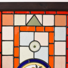 7022　絵付けステンドグラス