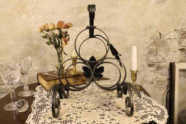 Wine bottle‐Holder(triple)　K-501