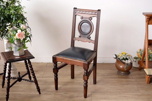 レザーチェア　4脚セット　00041-2