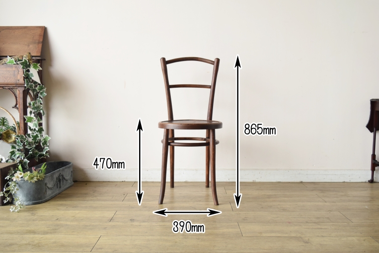 【OUTLET】温もりと味わいを宿すベントウッドチェア【c113】