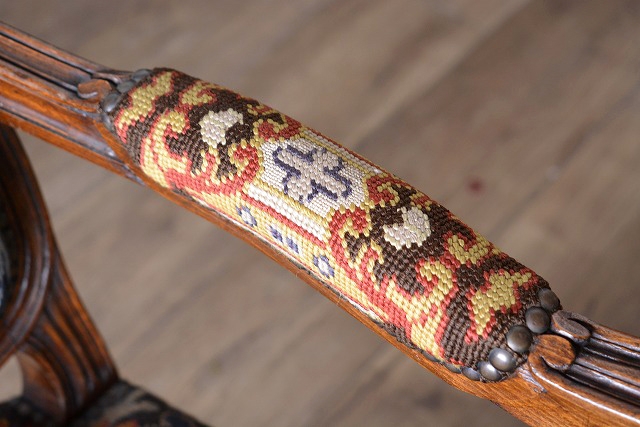 プチポワンアームチェア　c209