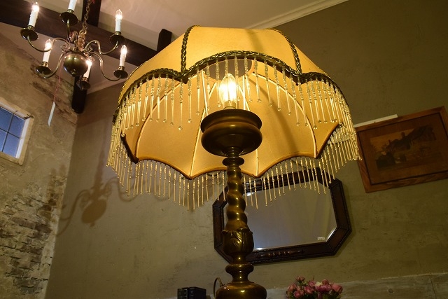 スタンドランプ(1灯式)　シェード付き　6289