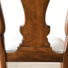 花瓶型の背もたれが特徴のクイーンアンチェア【c285-2】