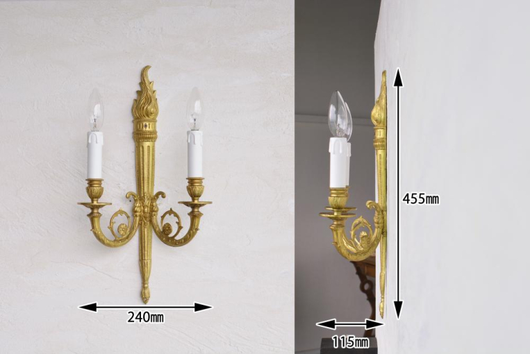 wl175-2  2灯式ウォールランプ
